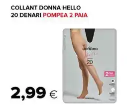 Tigre Collant donna hello pompea offerta