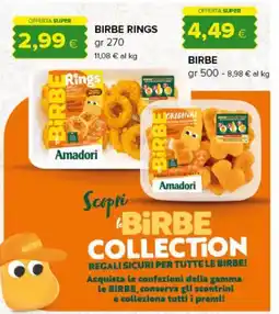 Oasi Birbe rings Amadori offerta