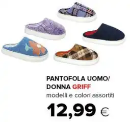 Oasi Pantofola uomo/donna Griff offerta