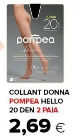 Oasi Collant donna pompea hello offerta