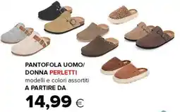 Oasi Pantofola uomo/donna Perletti offerta