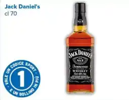 Tigre Amico Jack Daniel's Tennessee Whiskey offerta