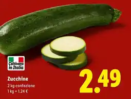 Lidl Zucchine offerta