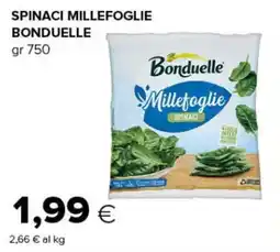 Oasi Spinaci millefoglie Bonduelle offerta