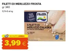 Oasi Filetti di merluzzo frosta offerta