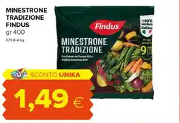 Oasi Minestrone tradizione Findus offerta