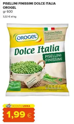 Oasi Orogel pisellini finissimi dolce italia offerta