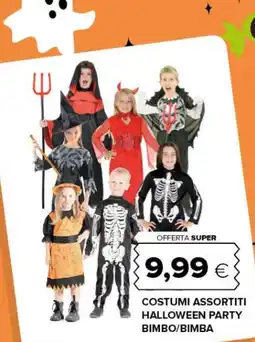 Oasi Costumi assortiti Halloween party Bimbo/Bimba offerta