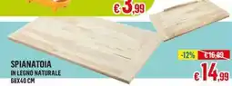 Satur Spianatoia in legno naturale offerta