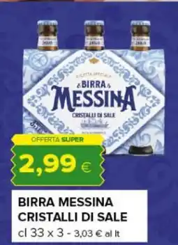 Oasi Birra Messina Cristalli di Sale offerta