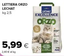 Oasi Lettiera orzo Lechat Excellence offerta