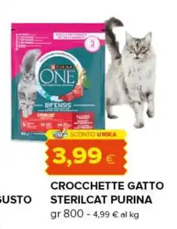 Oasi Crocchette gatto sterilcat purina offerta