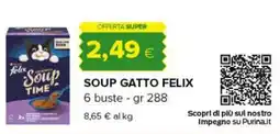 Oasi Soup gatto Felix offerta