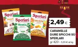 Oasi Caramelle dure spicchi su Sperlari offerta