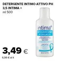 Oasi intima+ Detergente Intimo Attivo pH 3,5 offerta