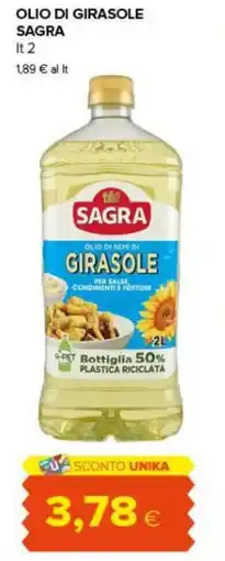 Tigre Amico Olio di semi di girasole Sagra offerta