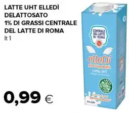 Oasi Latte UHT Elledi delattosato offerta