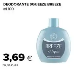 Oasi Deodorante squeeze breeze acqua offerta