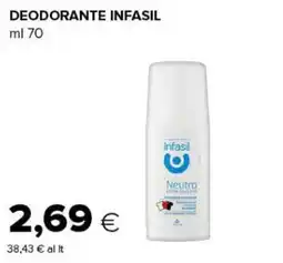 Oasi Deodorante infasil Neutro offerta