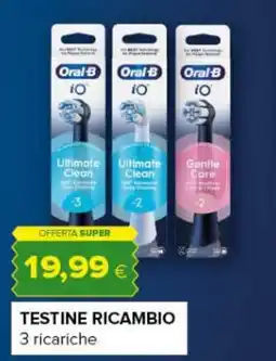 Oasi Testine ricambio Oral-B iO offerta