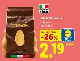 Lidl Patate Selenella offerta