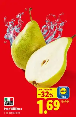Lidl Pere Williams offerta