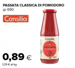 Oasi Passata classica di pomodoro Consilia offerta