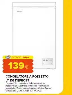 Oasi Congelatore a pozzetto LT 101 Defrost offerta