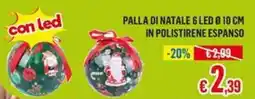 Satur Palla di Natale offerta