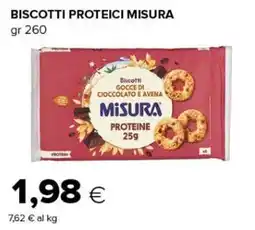 Oasi Biscotti proteici Misura offerta