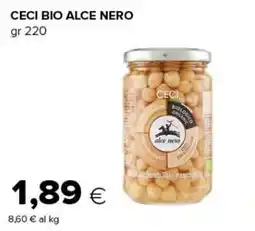 Oasi Ceci bio alce nero offerta