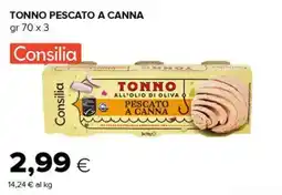Oasi Tonno pescato a canna Consilia offerta