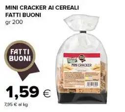 Oasi Mini cracker ai cereali offerta