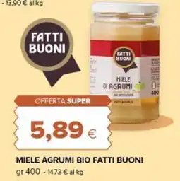 Tigre Amico Miele agrumi bio Fatti Buoni offerta