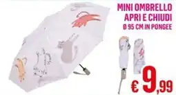 Satur Mini ombrello apri e chiudi offerta