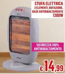 Satur Stufa elettrica offerta