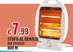 Satur Stufa al quarzo offerta