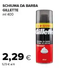 Tigre Schiuma da barba Gillette offerta