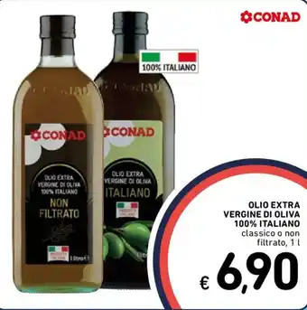 Olio extra vergine di oliva Conad