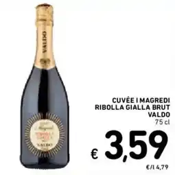 Spazio Conad Cuvée I Magredi Ribolla Gialla Brut Valdo offerta