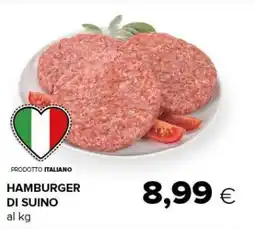 Tigre Hamburger di suino offerta