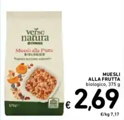 Spazio Conad Muesli alla frutta biologico offerta
