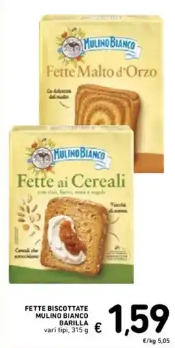 Spazio Conad Fette biscottate Mulino Bianco offerta