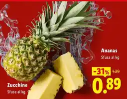 Lidl Ananas offerta