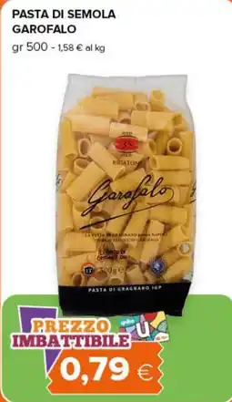 Tigre Pasta di semola Garofalo offerta