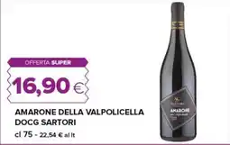 Tigre Amarone della Valpolicella DOCG Sartori offerta