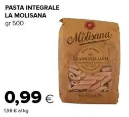 Tigre Pasta integrale La Molisana offerta