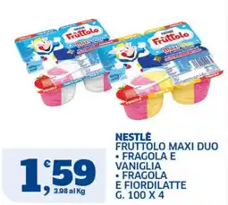 Il Punto Sigma Nestlé Fruttolo Maxi Duo offerta
