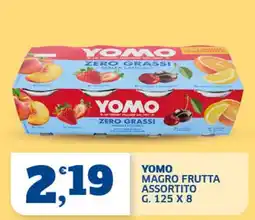Il Punto Sigma Yomo magro frutta assortito offerta