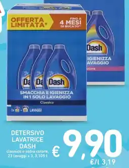 Spazio Conad Detersivo lavatrice Dash offerta